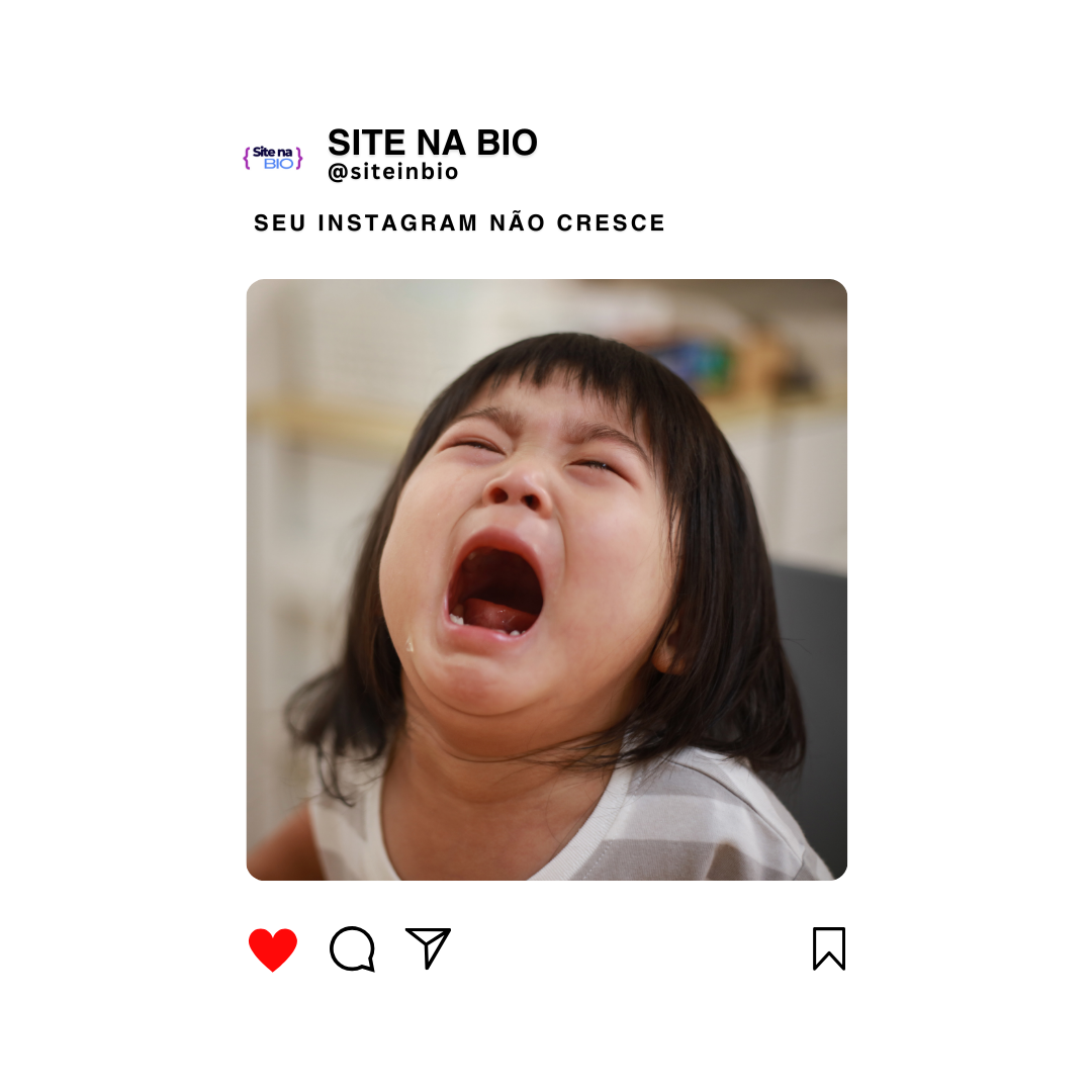 Site na Bio no Instagram